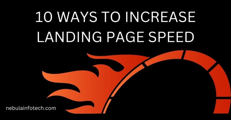 Ways to Improve Landing Page Speed